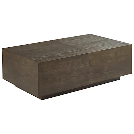 Rectangular Cocktail Table with Storage