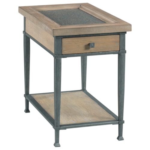 Transitional Chairside Table