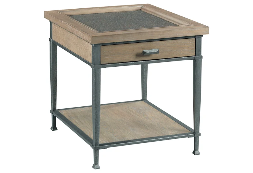 Fortworth End Table by Hammary at Crowley Furniture & Mattress
