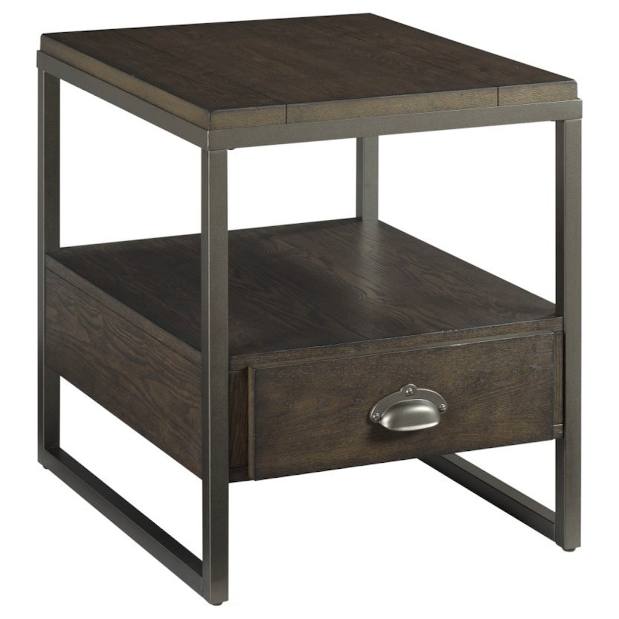 Hammary Baja Rectangular Drawer End Table