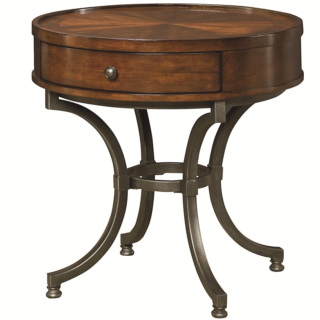 Hammary Barrow Round End Table