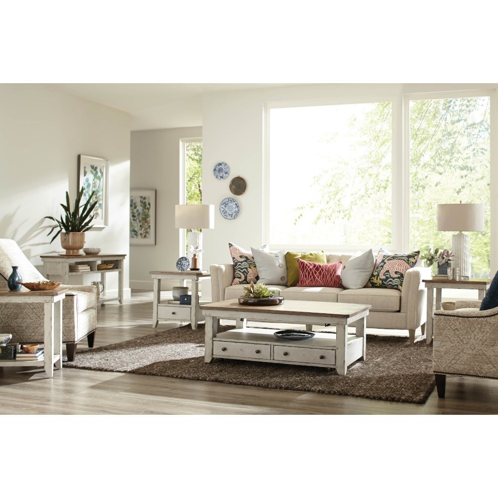 Rectangular Drawer End Table