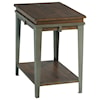 Hammary Composite Chairside Table