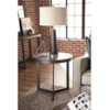 Hammary Graystone Round End Table