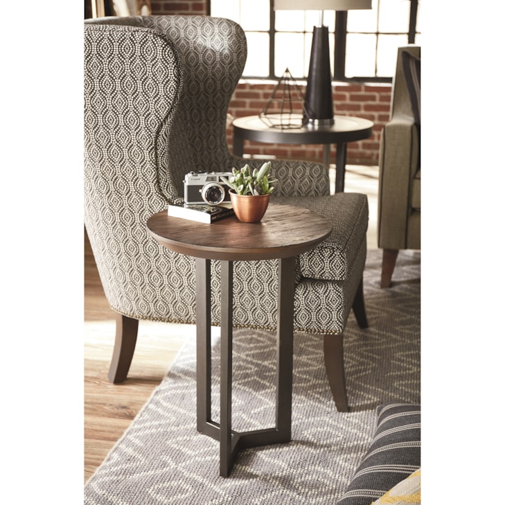 Hammary Graystone Chairside Table