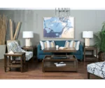 Table Trends Halsey Rectangular Drawer End Table