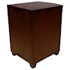 Hammary Chairsides Bowfront Chairside Table