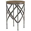 Hammary Hidden Treasures Round Metal Table