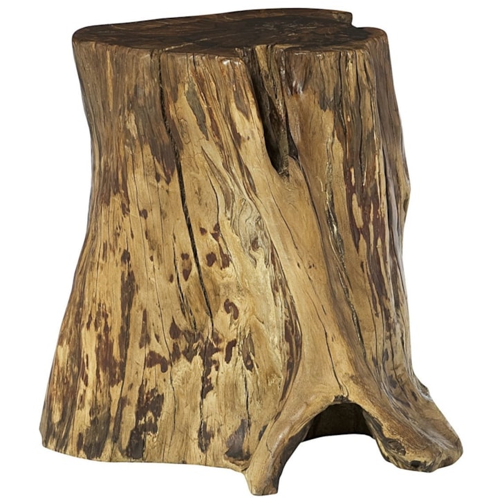 Hammary Hidden Treasures Tree Trunk Accent Table