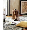 Hammary Hidden Treasures Tree Trunk Accent Table