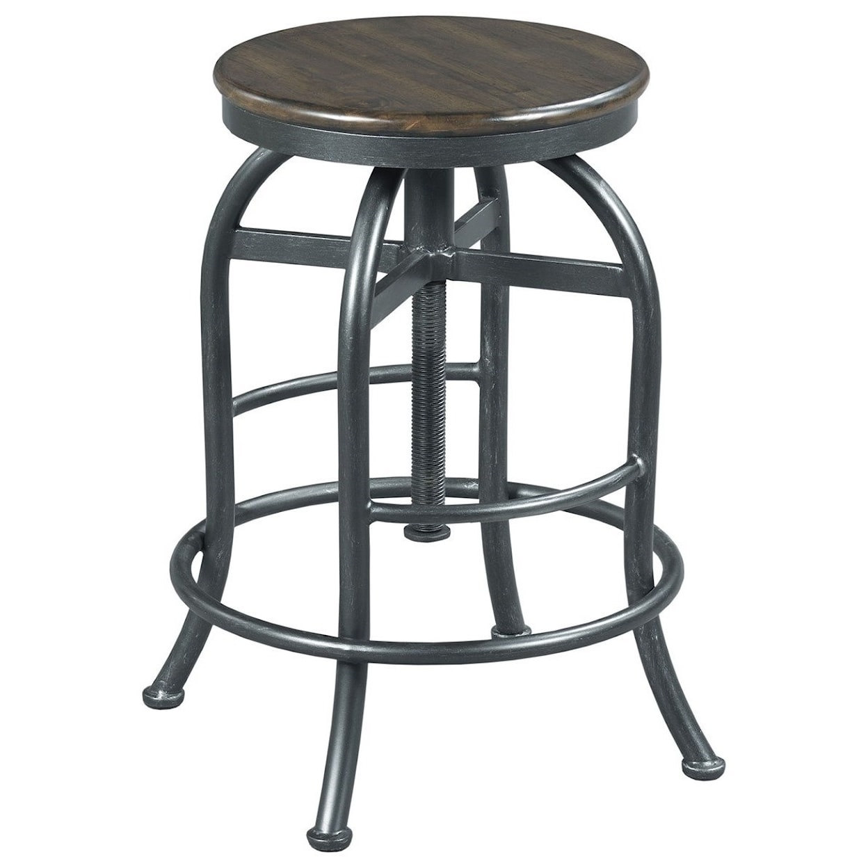 Hammary Hidden Treasures Adjustable Height Pub Stool