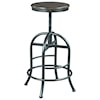 Hammary Junction Adjustable Height Pub Stool