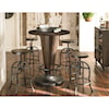 Hammary Hidden Treasures Adjustable Height Pub Stool