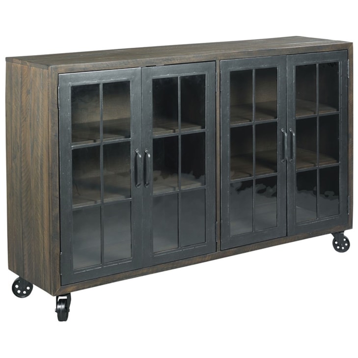 Hammary Hidden Treasures Trolley Door Cabinet