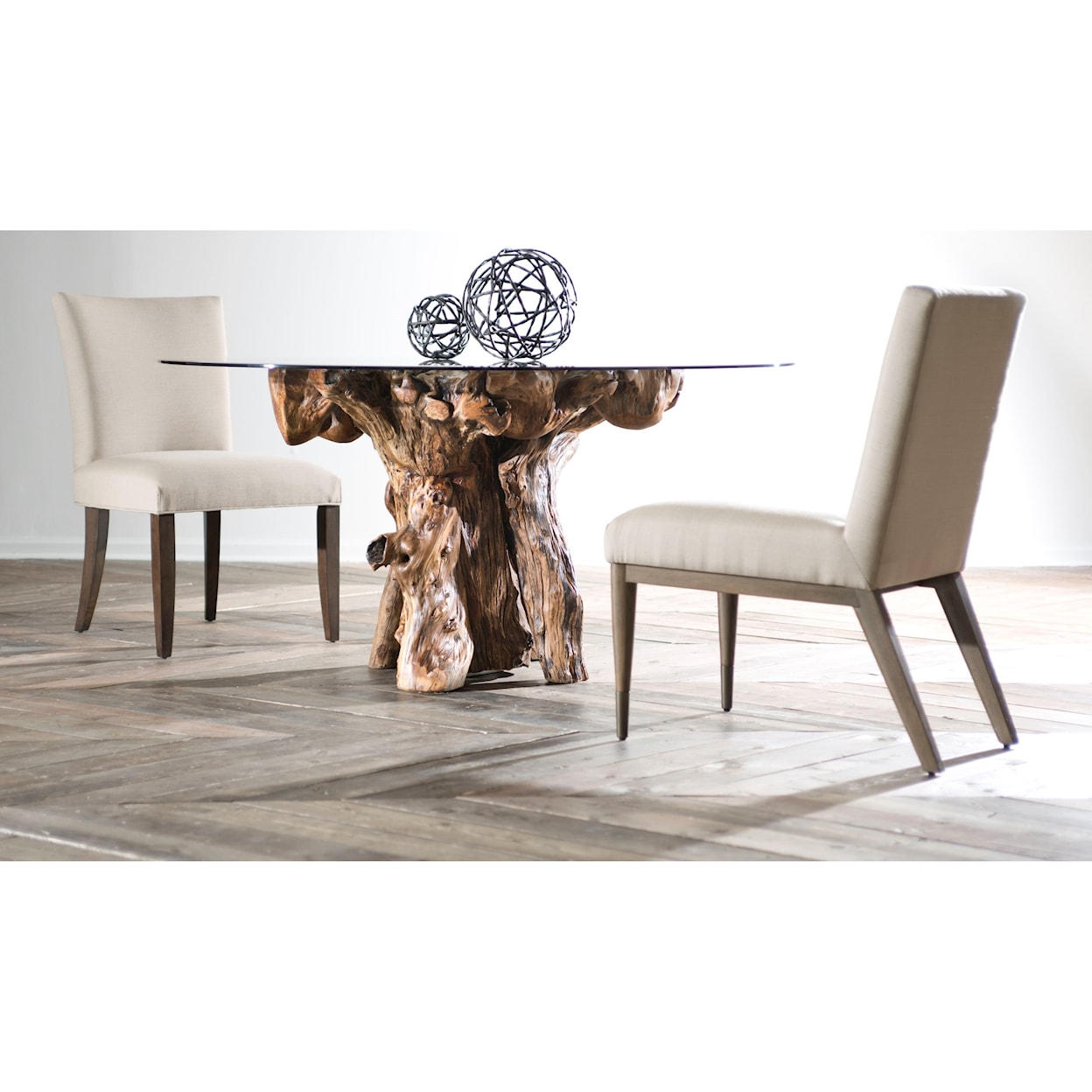 Hammary Hidden Treasures Root Ball Dining Table