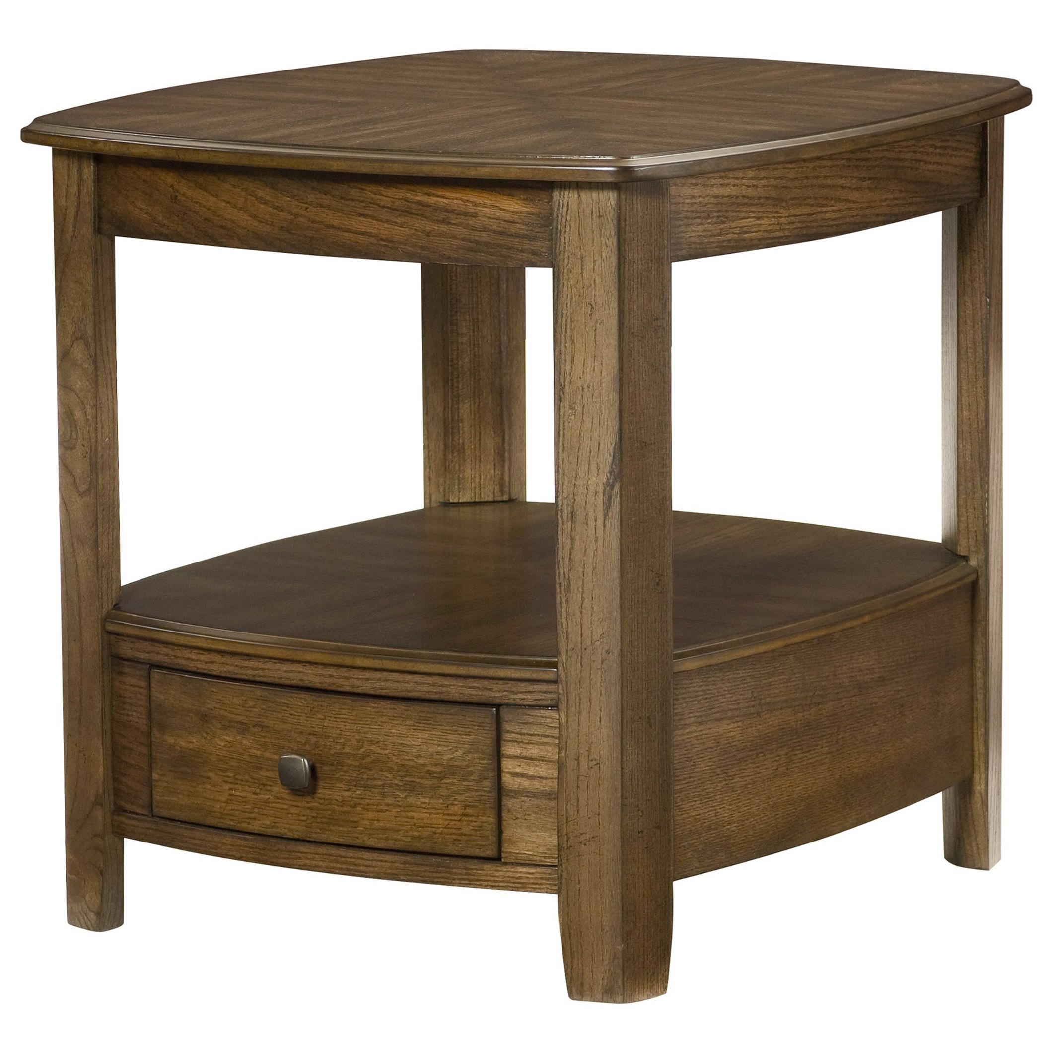 Hammary Primo Rectangular Drawer End Table