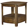 Hammary Primo Rectangular Drawer End Table