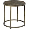 Hammary Leone Round End Table