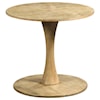 Hammary Oblique Chairside Table