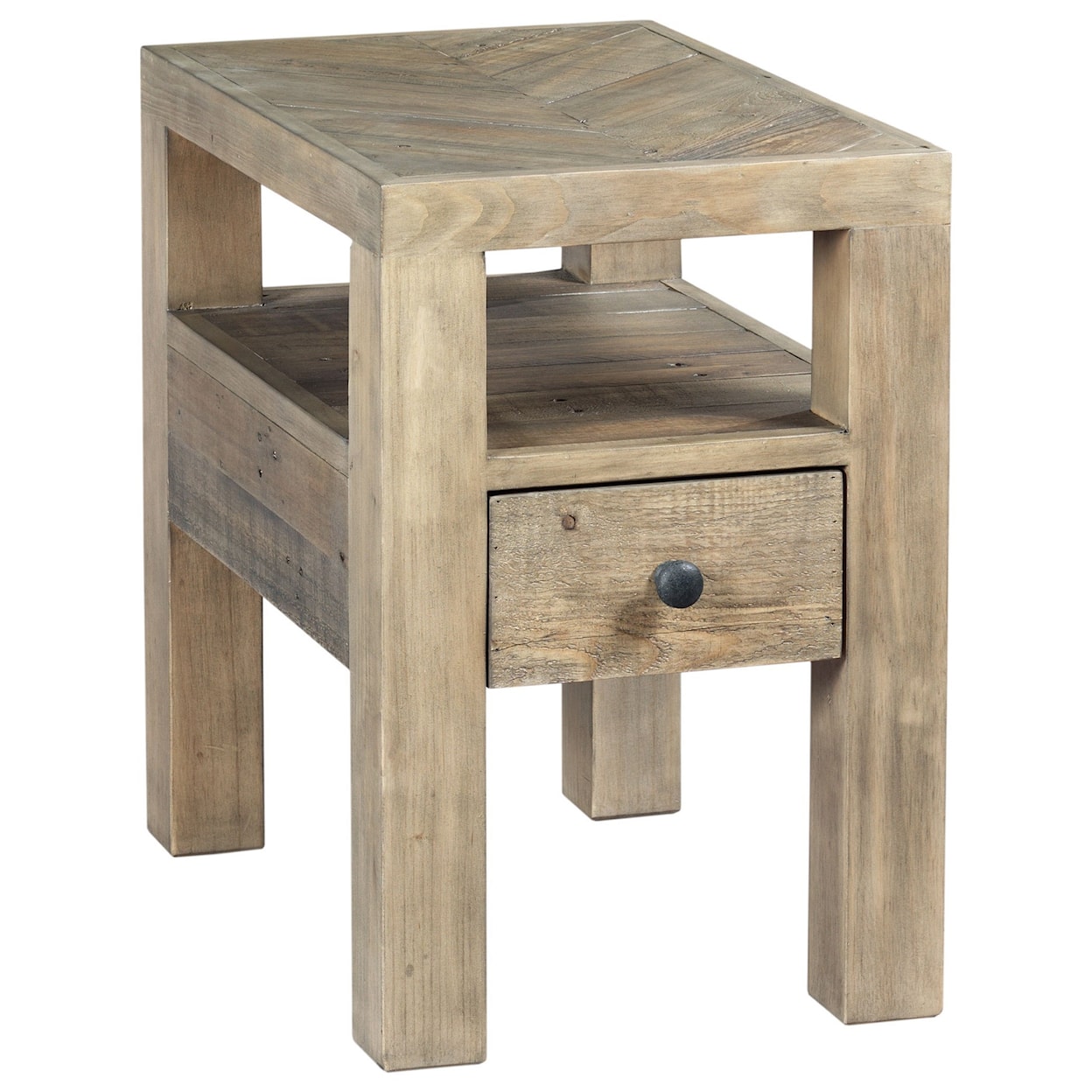 Hammary Reclamation Place Chairside Table