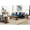 Hammary Reclamation Place Trestle Sofa Table