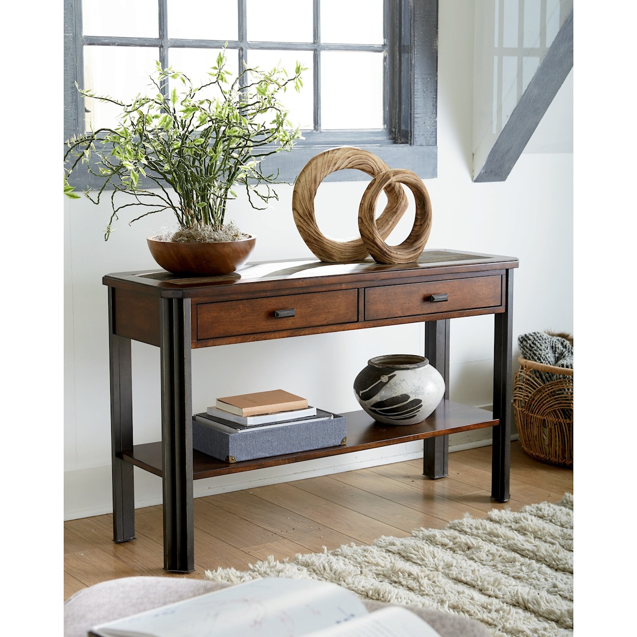 Hammary Slaton Sofa Table