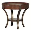 Hammary Sunset Valley Round End Table