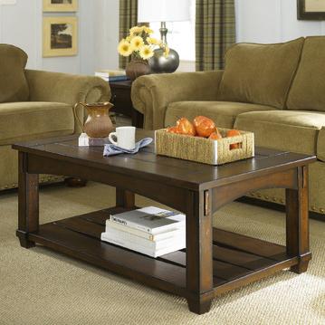 Rectangular Lift-Top Cocktail Table