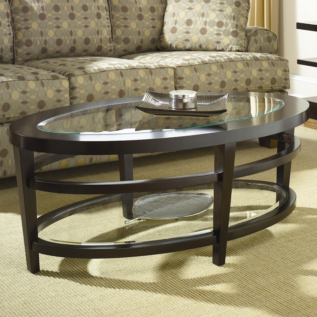 Hammary Urbana Oval Cocktail Table