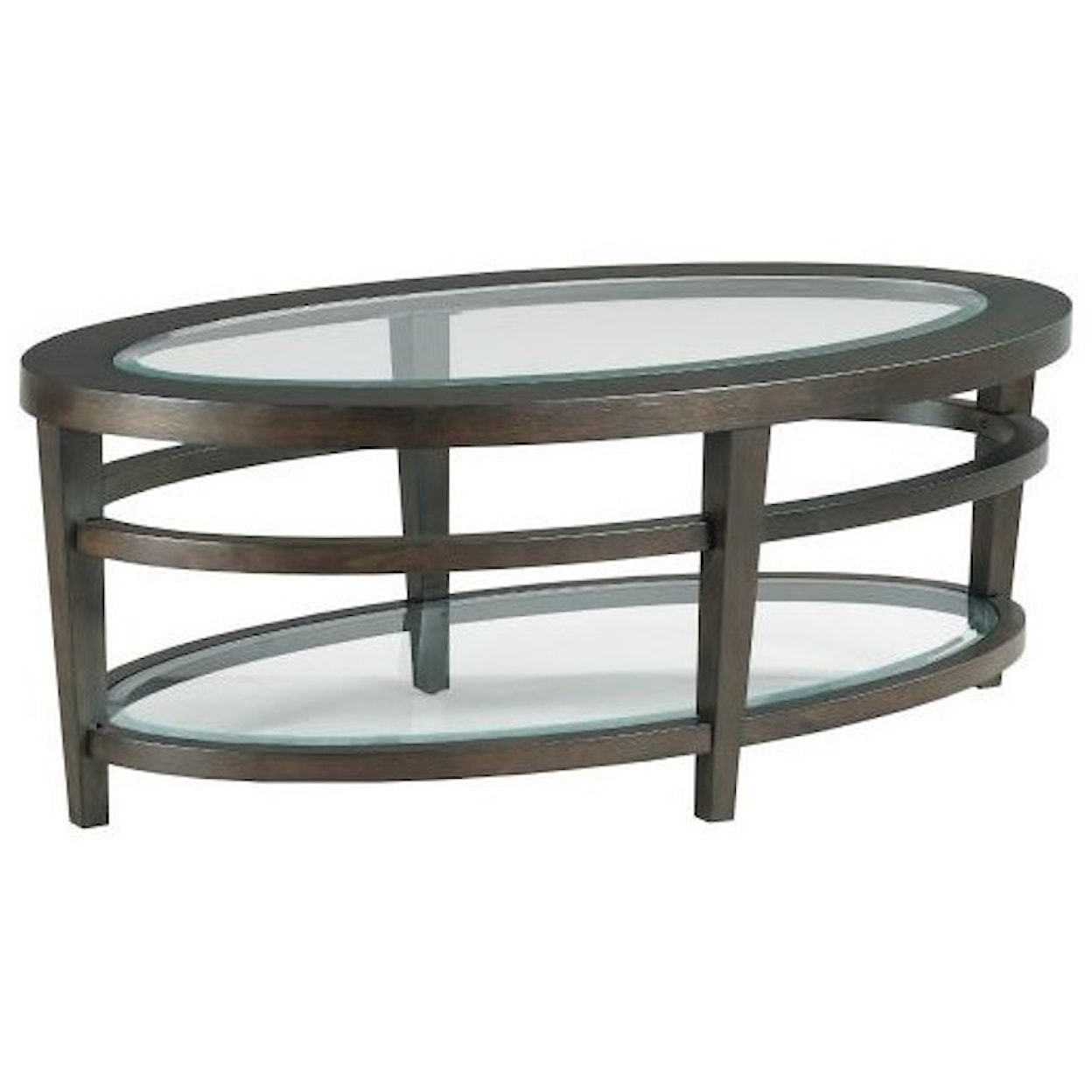 Hammary Urbana Oval Cocktail Table