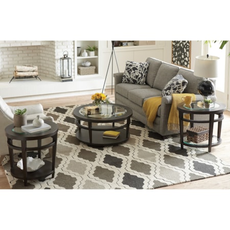 Round End Table