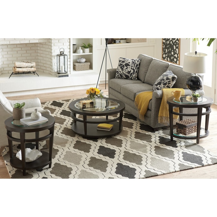 Hammary Urbana Round End Table