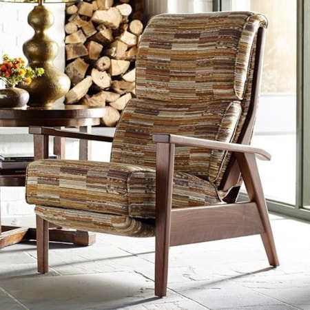 Katie Lounger with Walnut Wood
