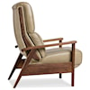 Hancock & Moore Motion Seating Katie Lounger with Walnut Wood
