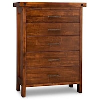 5-Drawer Highboy Chest