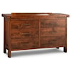 Handstone Rafters 6-Drawer Dresser