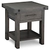 Handstone Rafters End Table