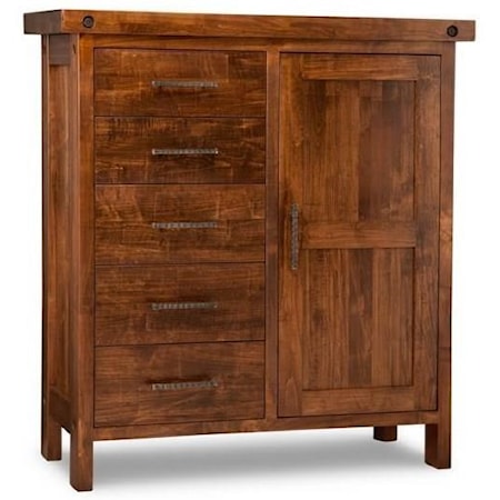 Gentleman's Chest with 5 Drawers