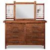 Handstone Rafters 8-Drawer Long High Dresser