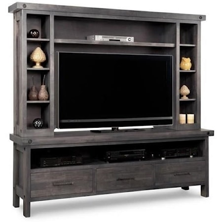 HDTV Unit with Hutch