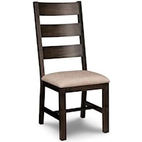 Side Chair in Fabric or Bonded Leather