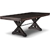 Handstone Rafters 42x84" Trestle Table
