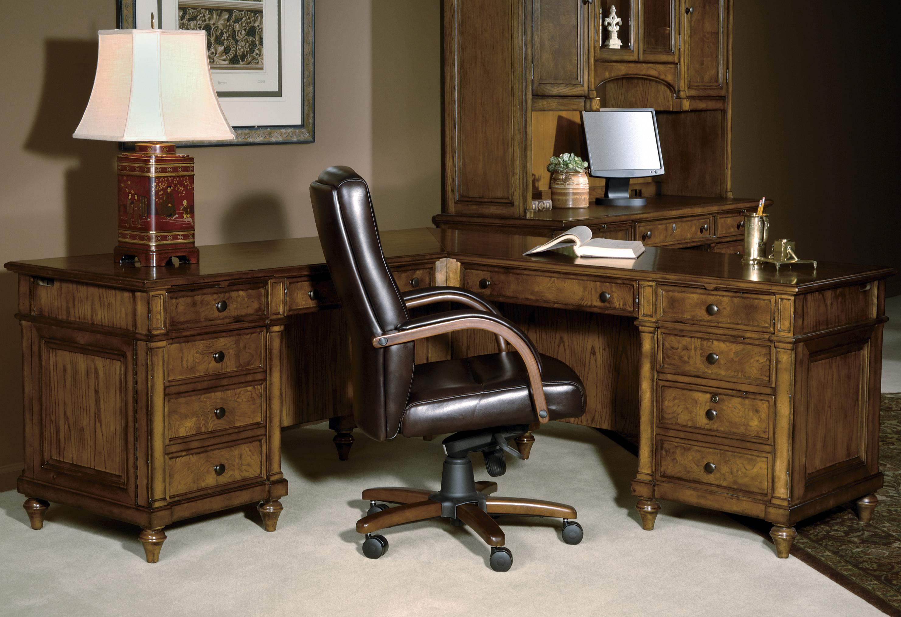 Hooker l shaped deals desk