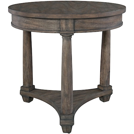 Round Lamp Table