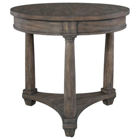 Round Lamp Table