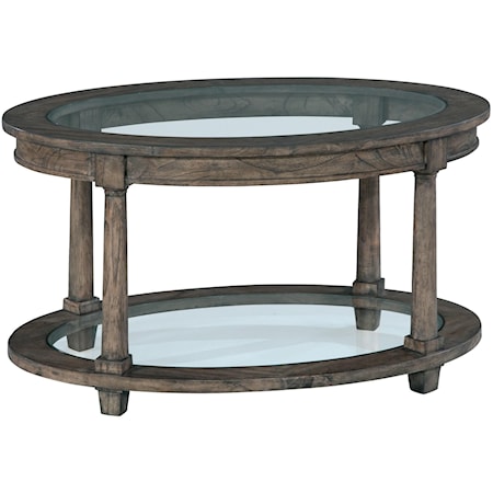 Oval Coffee Table