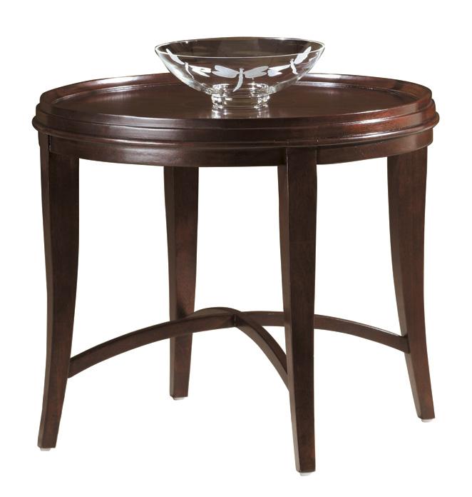 Hekman Metropolis Round Lamp Table Sprintz Furniture End Tables