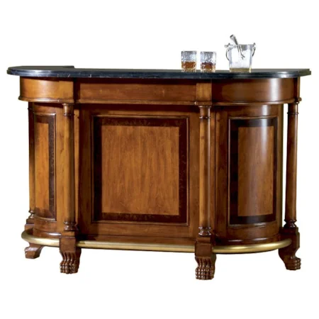 Stand Up Bar with Granite Top