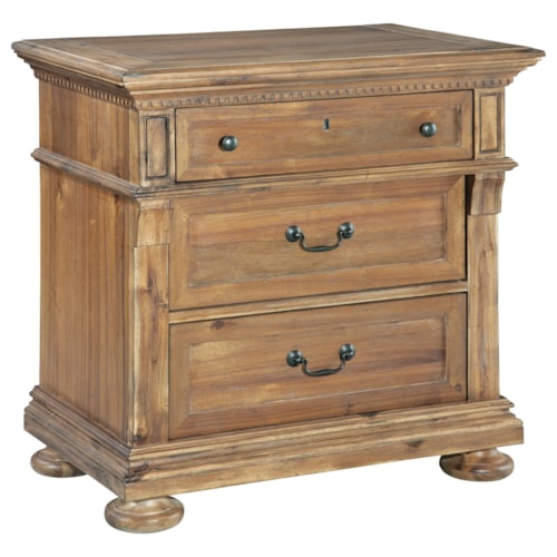 Three Drawer Night Stand