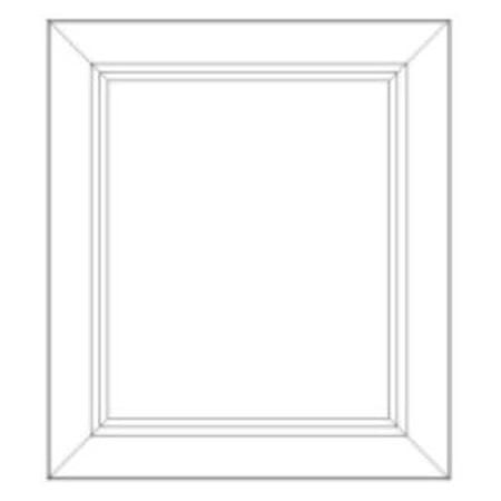 Wood Framed Portrait Dresser Mirror